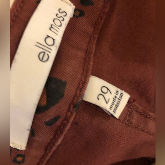 Autumn leopard Ella Moss Jeans - Picture 3 of 6
